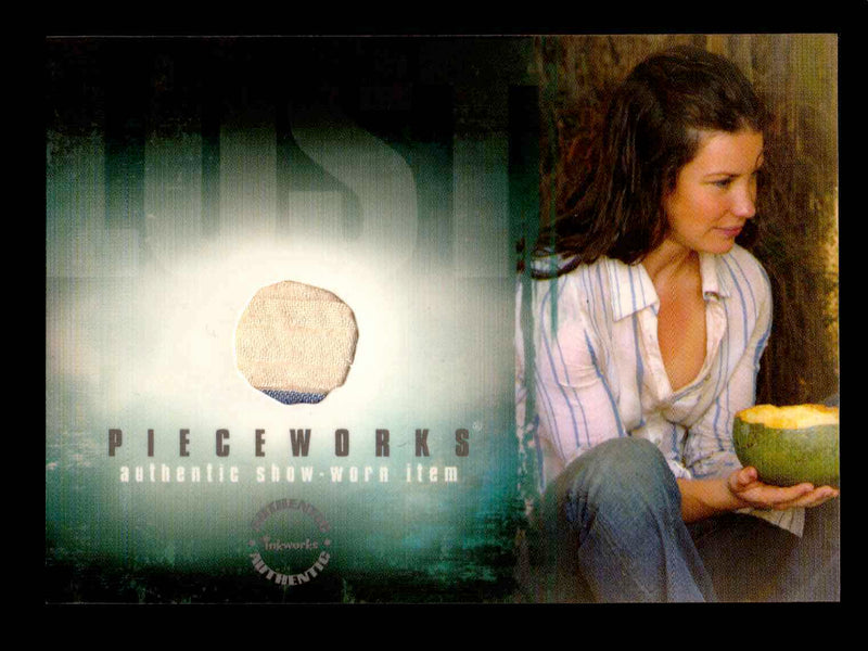 Lost Season 1 One PW-1 Evangeline Lilly as Kate Austen Pieceworks Costume Card   - TvMovieCards.com