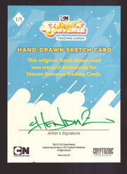 2019 Steven Universe Artist Sketch Trading Card Vincenzo "Chenduz" D'lppolito   - TvMovieCards.com