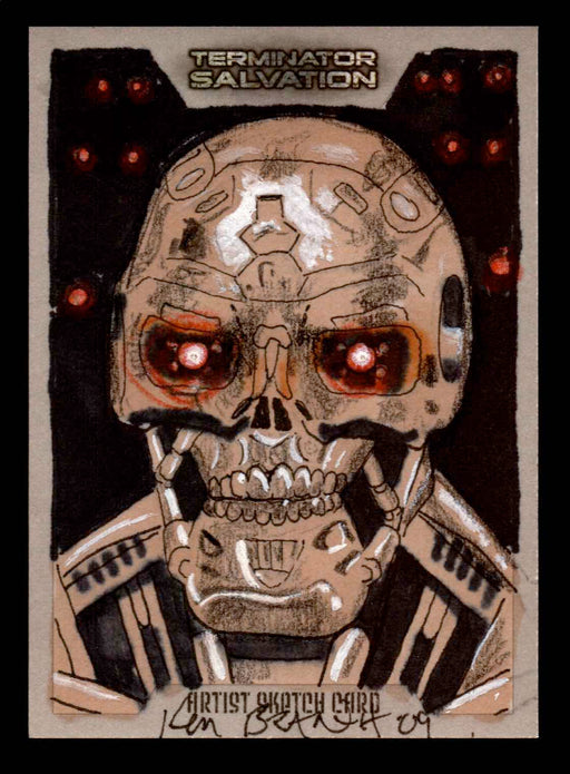 2009 Terminator Salvation Ken Branch Artist Sketch Card 1/1 Topps   - TvMovieCards.com