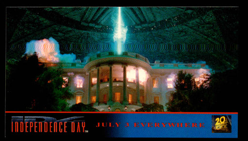 1996 Independence Day P1 Topps Widevision Promo Trading Card   - TvMovieCards.com