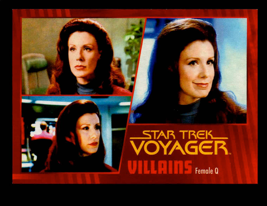 Star Trek Voyager Heroes & Villains Gold Base Parallel Card (1-99) U Pick Single #38  - TvMovieCards.com