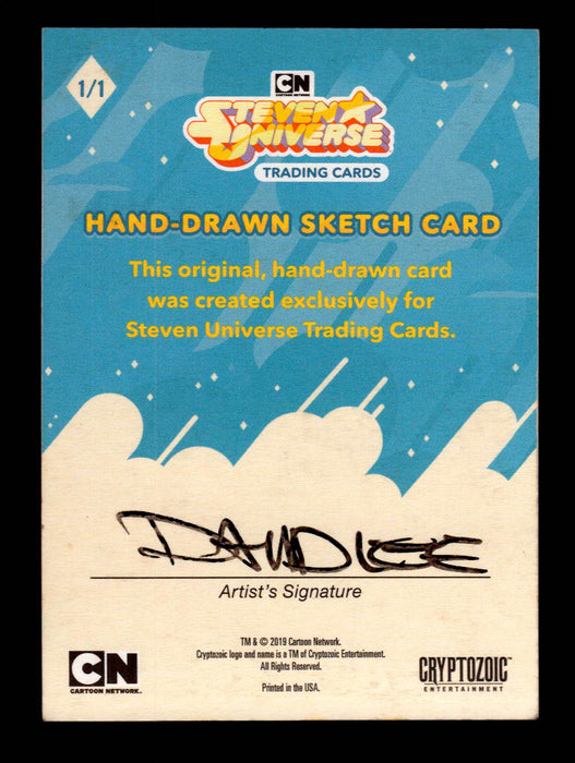 2019 Steven Universe Artist "Peedee Fryman" Sketch Card by David Lee   - TvMovieCards.com
