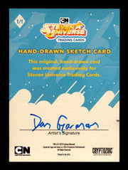 2019 Steven Universe Artist Sketch Card  by Dan Gorman Cryptozoic   - TvMovieCards.com