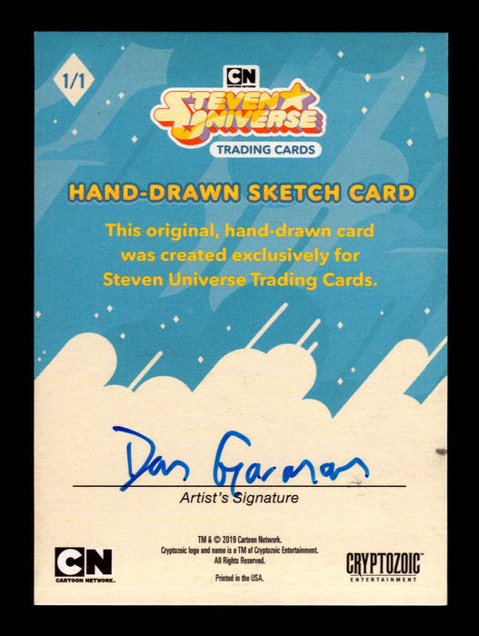 2019 Steven Universe Artist Sketch Card  by Dan Gorman Cryptozoic   - TvMovieCards.com