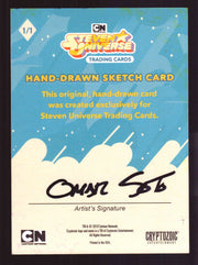 2019 Steven Universe Artist Sketch Trading Card by Omar Soto Cryptozoic   - TvMovieCards.com