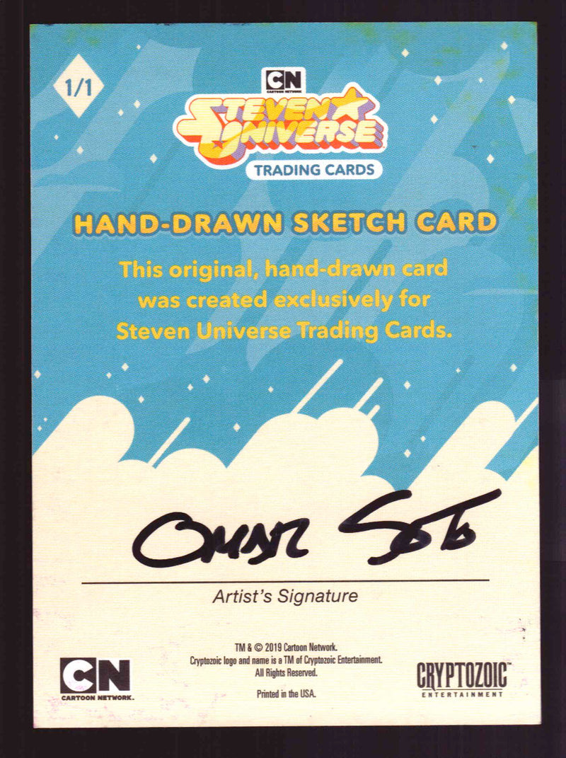 2019 Steven Universe Artist Sketch Trading Card by Omar Soto Cryptozoic   - TvMovieCards.com