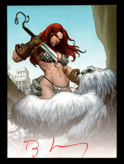 35 Years of Red Sonja Autograph Artist Card Doug Murray Dynamic Forces 2009   - TvMovieCards.com