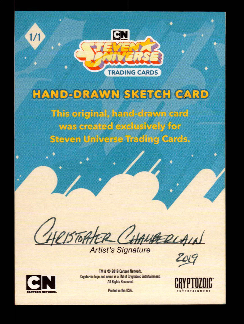 2019 Steven Universe Artist Sketch Trading Card by Christopher Chamberlain   - TvMovieCards.com