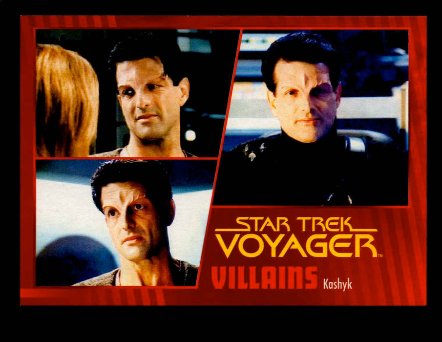 Star Trek Voyager Heroes & Villains Gold Base Parallel Card (1-99) U Pick Single #50  - TvMovieCards.com