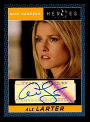 Heroes Volume 2 Ali Larter as Niki Sanders Autograph Card Topps 2008   - TvMovieCards.com