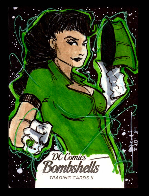 2018 DC Comics Bombshells II Artist Barush Merling Sketch Card Cryptozoic   - TvMovieCards.com