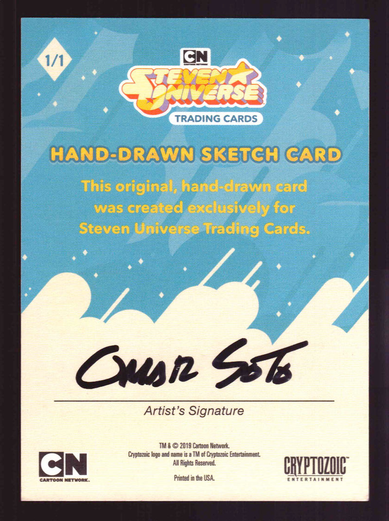 2019 Steven Universe Artist Sketch Trading Card by Omar Soto Cryptozoic   - TvMovieCards.com