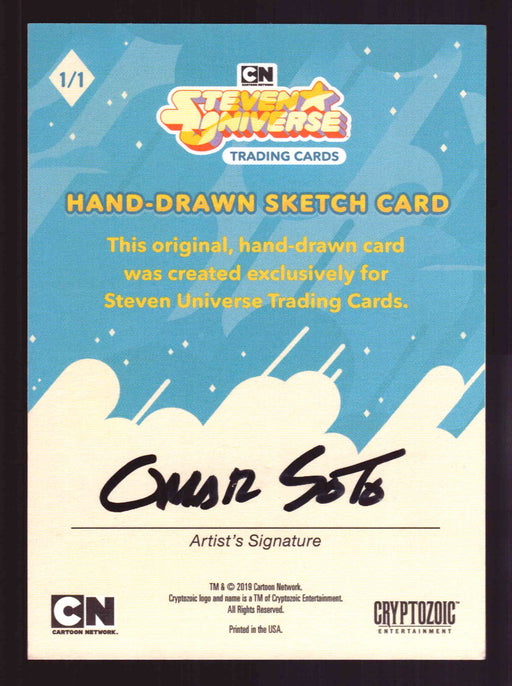 2019 Steven Universe Artist Sketch Trading Card by Omar Soto Cryptozoic   - TvMovieCards.com