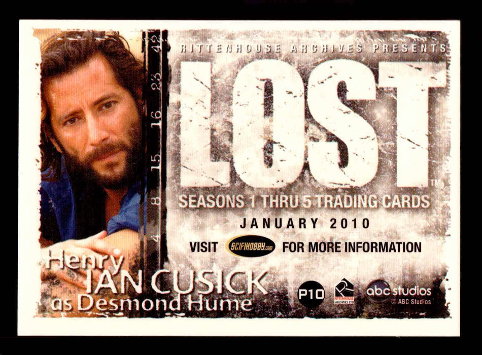 Lost Seasons 1-5 Promo Card P10 Philly Non-Sport Rittenhouse Archives 2010   - TvMovieCards.com