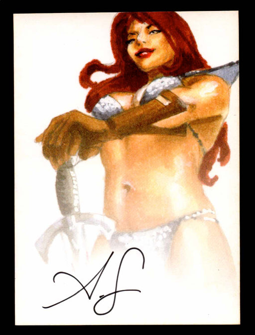 35 Years of Red Sonja Autograph Artist Card Allison Sohn Dynamic Forces 2009   - TvMovieCards.com