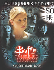 Buffy Season 7 & Angel Season 4 Dealer Sell Sheet Sale Promo Ad Inkworks 2003   - TvMovieCards.com