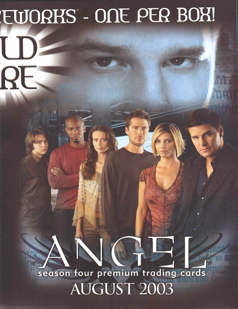Buffy Season 7 & Angel Season 4 Dealer Sell Sheet Sale Promo Ad Inkworks 2003   - TvMovieCards.com