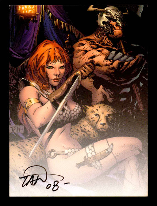 35 Years of Red Sonja Autograph Artist Card Billy Tan Dynamic Forces 2009   - TvMovieCards.com