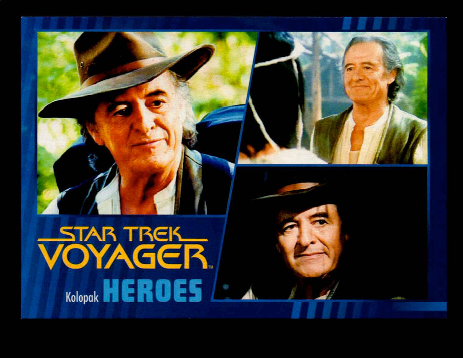 Star Trek Voyager Heroes & Villains Gold Base Parallel Card (1-99) U Pick Single #56  - TvMovieCards.com