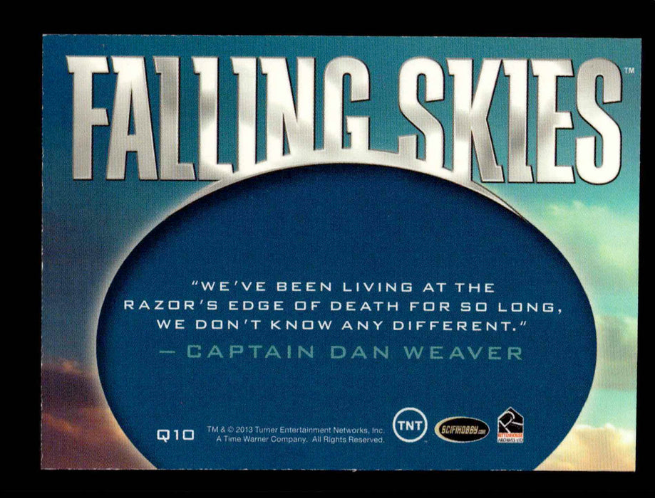 Falling Skies Season Two Captain Dan Weaver Q10 Rewards Chase Card   - TvMovieCards.com