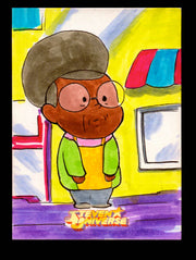 2019 Steven Universe Artist Sketch Card "Nanefua Pizza" by Jomar Bulda   - TvMovieCards.com