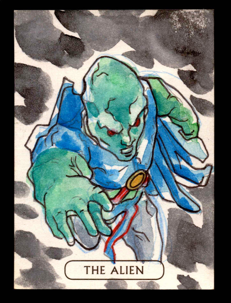 2016 DC Comics Justice League Artist Vinicius Moura Sketch Card Cryptozoic   - TvMovieCards.com