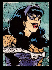 2019 DC Comics Bombshells III Artist Jeffrey Benitez Sketch Card Cryptozoic   - TvMovieCards.com