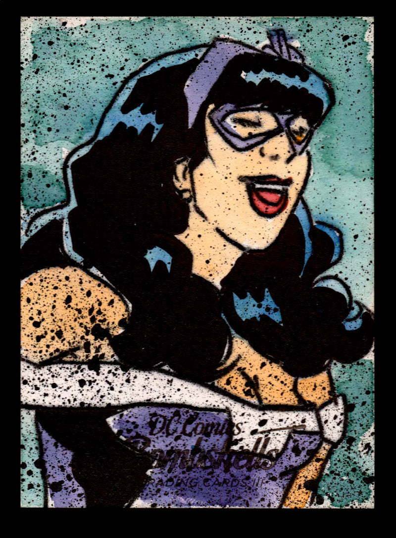 2019 DC Comics Bombshells III Artist Jeffrey Benitez Sketch Card Cryptozoic   - TvMovieCards.com