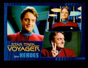 Star Trek Voyager Heroes & Villains Gold Base Parallel Card (1-99) U Pick Single #79  - TvMovieCards.com