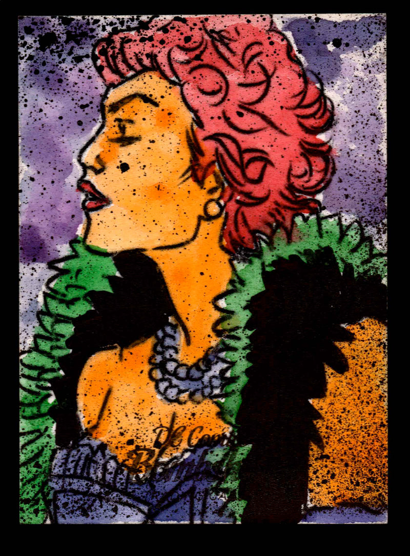 2019 DC Comics Bombshells III Artist Jeffrey Benitez Sketch Card Cryptozoic   - TvMovieCards.com