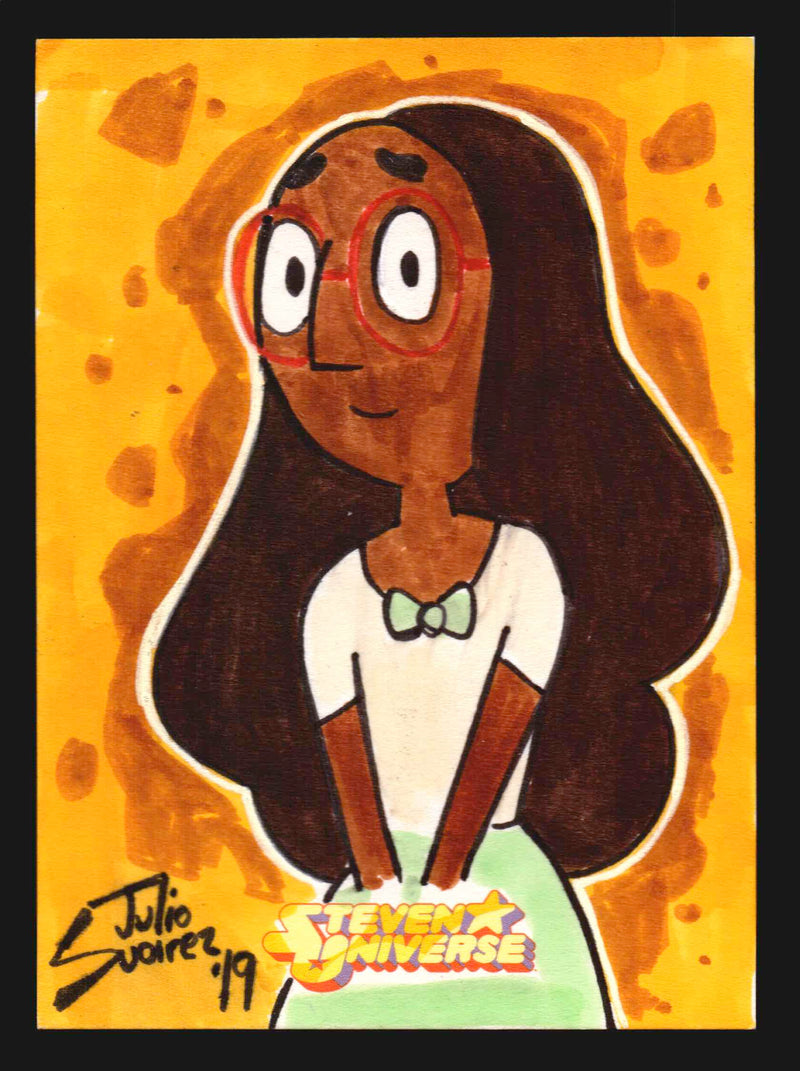 2019 Steven Universe Artist Sketch "Connie" Card by Julio Suarez Cryptozoic   - TvMovieCards.com