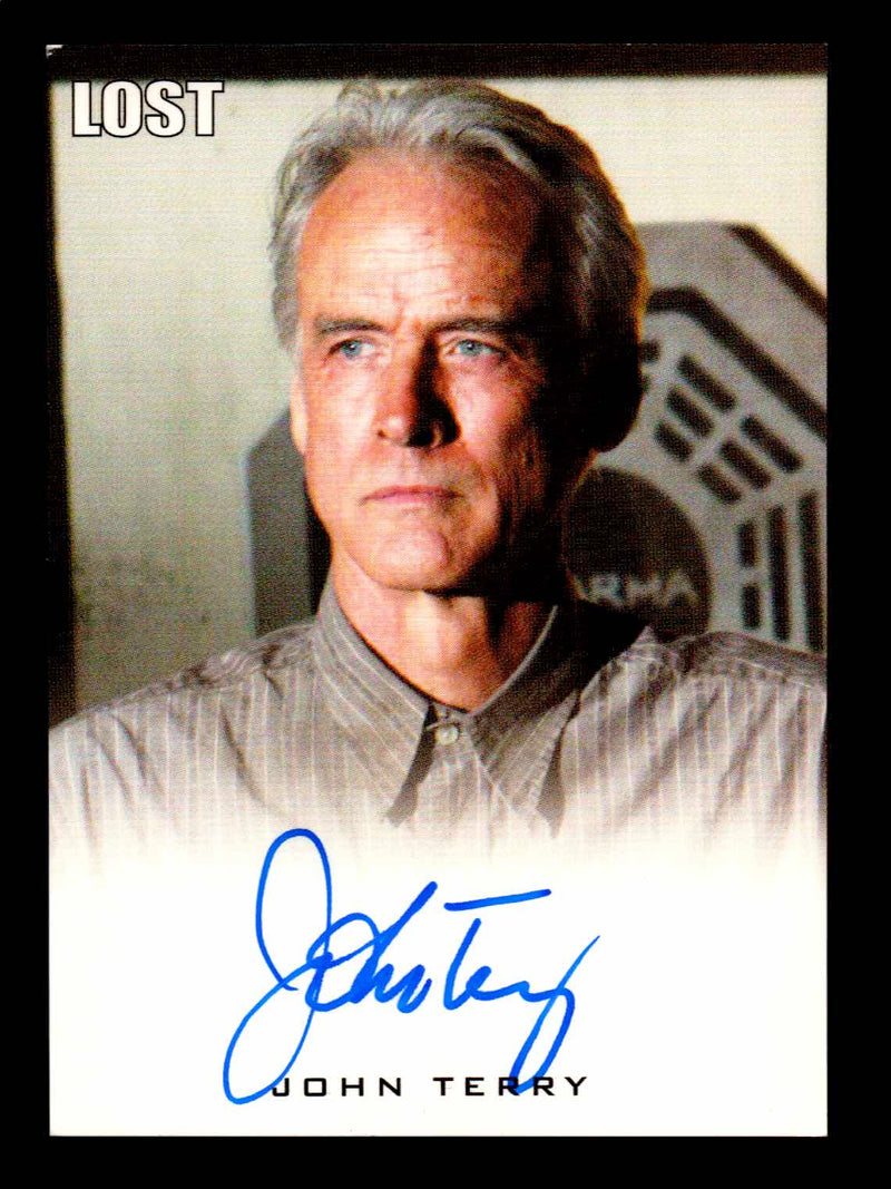 Lost Archives 2010 John Terry as Dr. Christian Shephard Autograph Card   - TvMovieCards.com