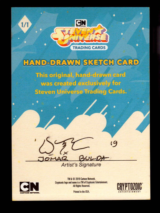 2019 Steven Universe Artist Sketch Card "Sour Cream" by Jomar Bulda Cryptozoic   - TvMovieCards.com