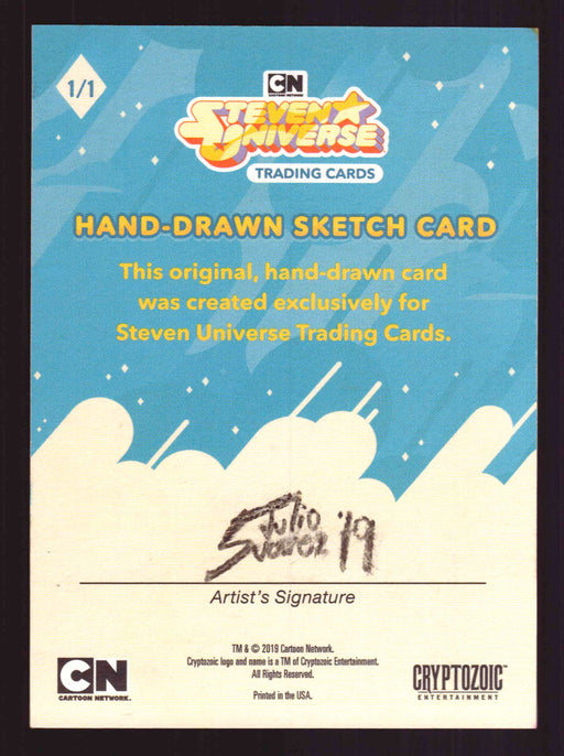 2019 Steven Universe Artist Sketch "Connie" Card by Julio Suarez Cryptozoic   - TvMovieCards.com