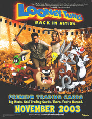 Looney Tunes Back In Action Trading Card Dealer Sell Sheet Sale Ad Inkworks 2003   - TvMovieCards.com