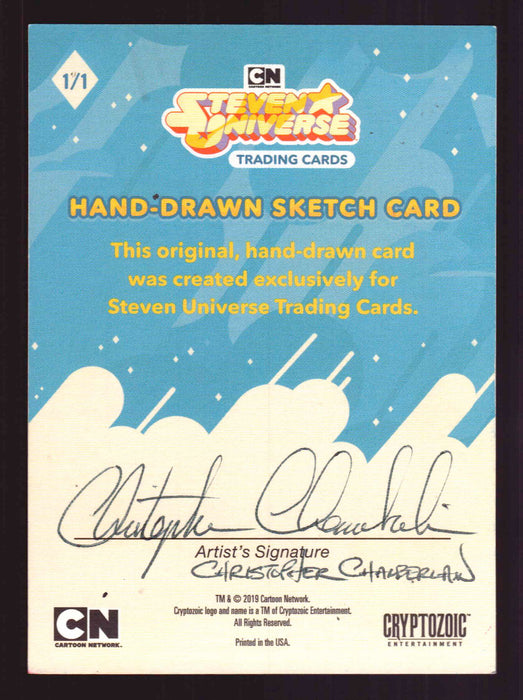 2019 Steven Universe Artist Sketch Trading Card by Christopher Chamberlain   - TvMovieCards.com