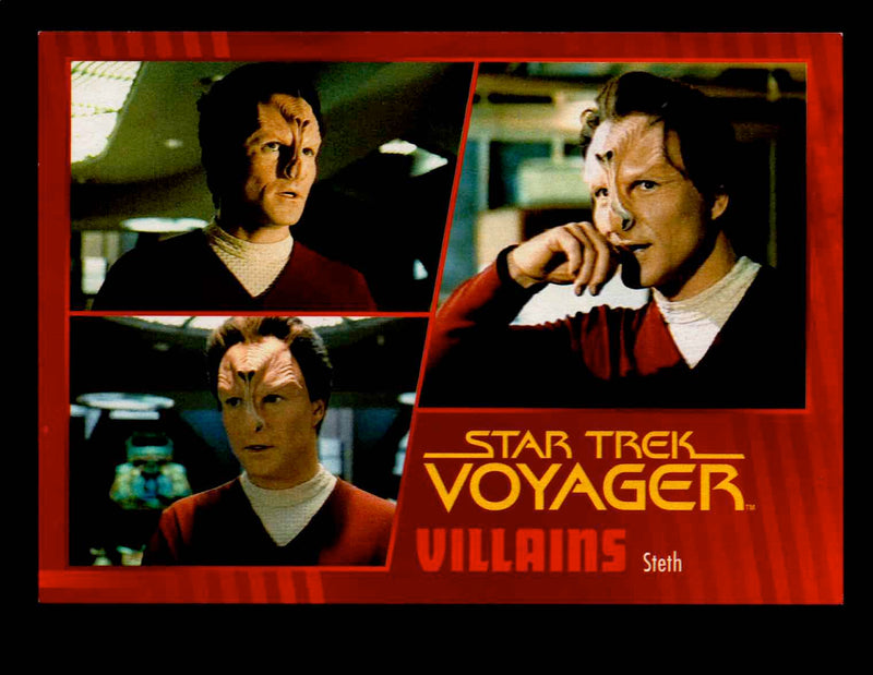 Star Trek Voyager Heroes & Villains Gold Base Parallel Card (1-99) U Pick Single #87  - TvMovieCards.com