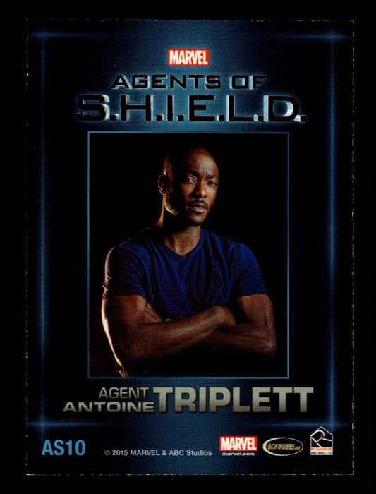 Marvel Agents of SHEILD Season Two Agent Antoine Triplett AS10 Rewards Chase Car   - TvMovieCards.com