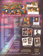 Star Trek TOS 40th Anniversary Trading Card Dealer Sell Sheet Sale Ad Promo   - TvMovieCards.com