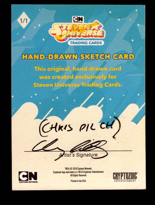 2019 Steven Universe Artist Sketch Card Chris Pilch Cryptozoic   - TvMovieCards.com