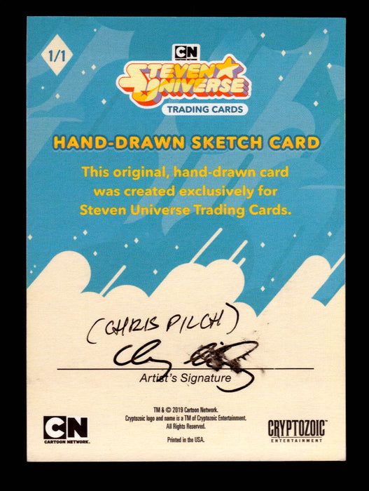2019 Steven Universe Artist Sketch Card "Connie" Chris Pilch Cryptozoic   - TvMovieCards.com