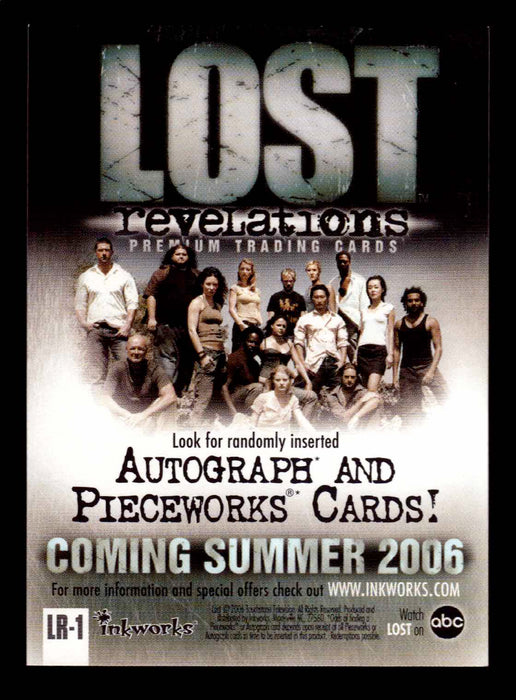 Lost Revelations LR-1 Promo Trading Card Inkworks 2006   - TvMovieCards.com