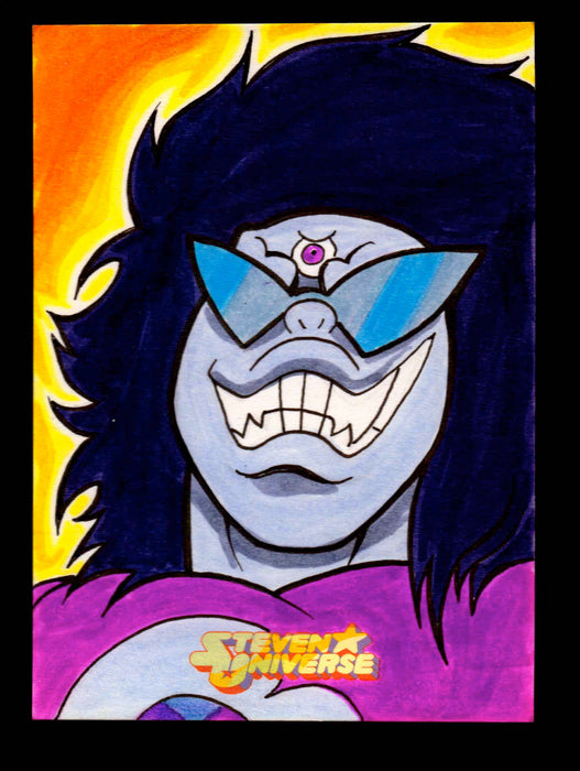 2019 Steven Universe Artist Sketch "Sugilite" Card by David Angelo Roman   - TvMovieCards.com