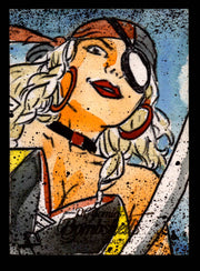 2019 DC Comics Bombshells III Artist Jeffrey Benitez Sketch Card Cryptozoic   - TvMovieCards.com