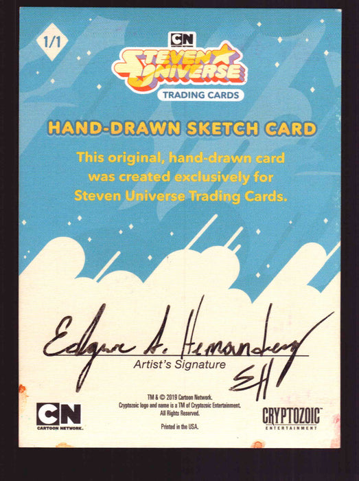 2019 Steven Universe Artist Sketch Trading Card by Edgar A. Hernandez   - TvMovieCards.com