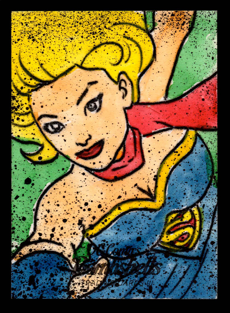 2019 DC Comics Bombshells III Artist Jeffrey Benitez Sketch Card Cryptozoic   - TvMovieCards.com