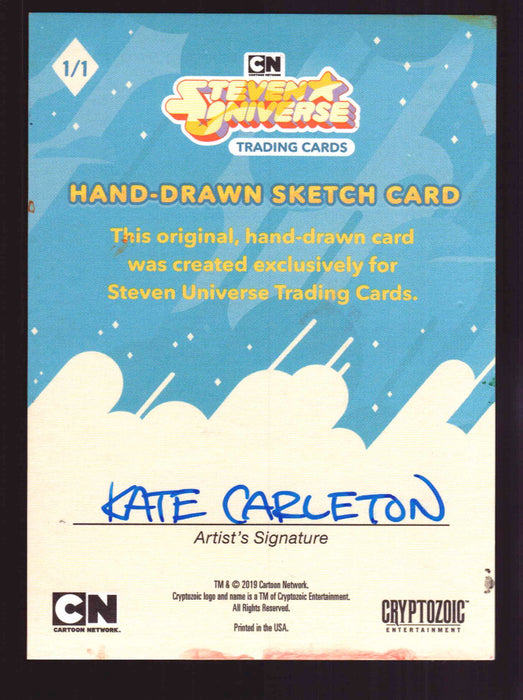 2019 Steven Universe Artist Sketch Trading Card by Kate Carleton   - TvMovieCards.com