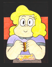 2019 Steven Universe Artist Sketch Trading Card by Dan Borgonos Cryptozoic   - TvMovieCards.com