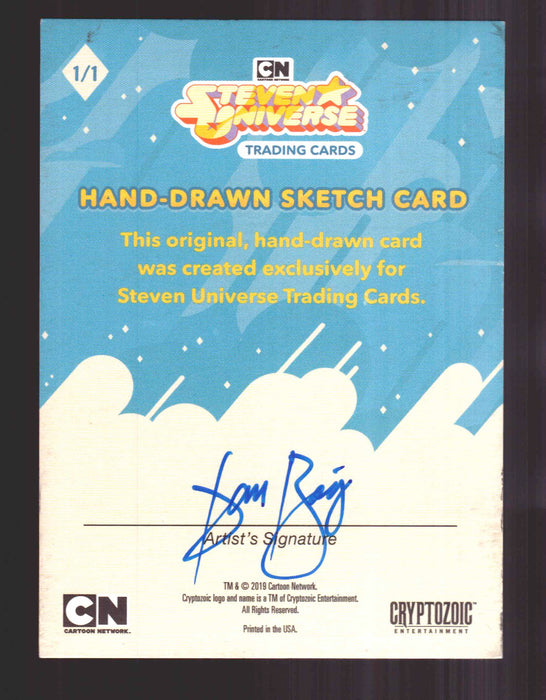 2019 Steven Universe Artist Sketch Trading Card by Dan Borgonos Cryptozoic   - TvMovieCards.com