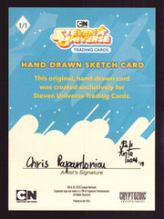 2019 Steven Universe Artist Sketch Trading Card by Chris Papantoniou Cryptozoic   - TvMovieCards.com
